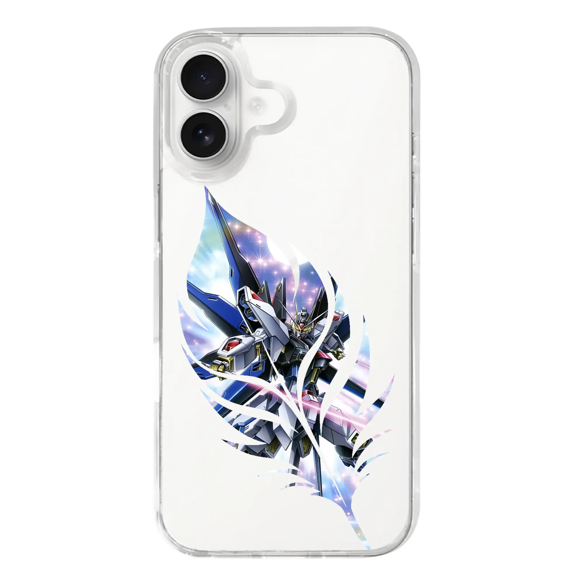 ガンダム グッズ,νガンダム - iPhone 17シリーズ 透明スマホケース – 薄型・耐衝撃・精密フィット保護カバー